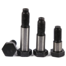 M8*55mm Steel Gr12.9 Black Oxide Hex Head Shoulder Screws